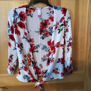 Floral print top misses XS